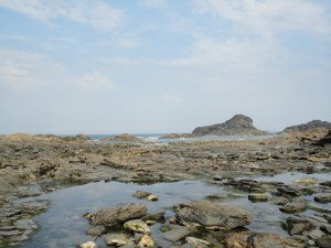 Porth Mear. Cornish rock pools near Porthcothan.